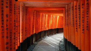 Torii gates at Fushimi Inari, Kyoto